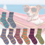Austermann Step-summer-stripes Sockenwolle 4fach