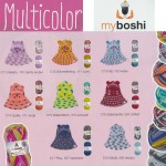 Myboshi multicolor Kombinationsvorschläge