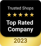 Trusted Shops Top Rated Company Award: Sockenwolle-Paradies 2023