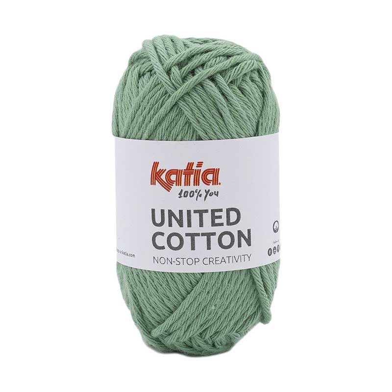 Katia United Cotton Farbe 19 seegruen