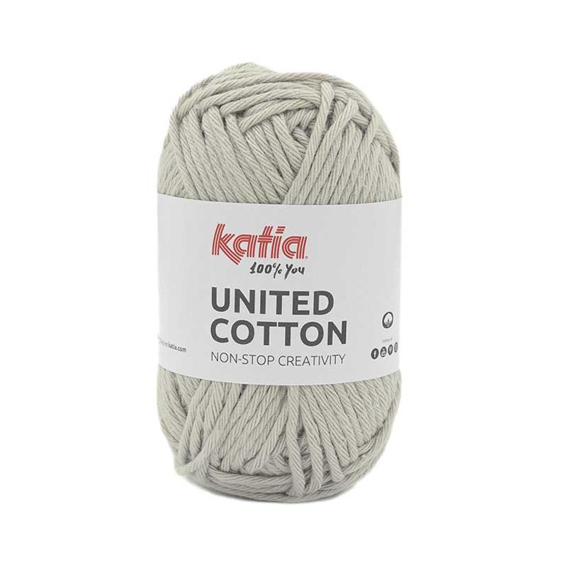 Katia United Cotton Farbe 14 hellgrau