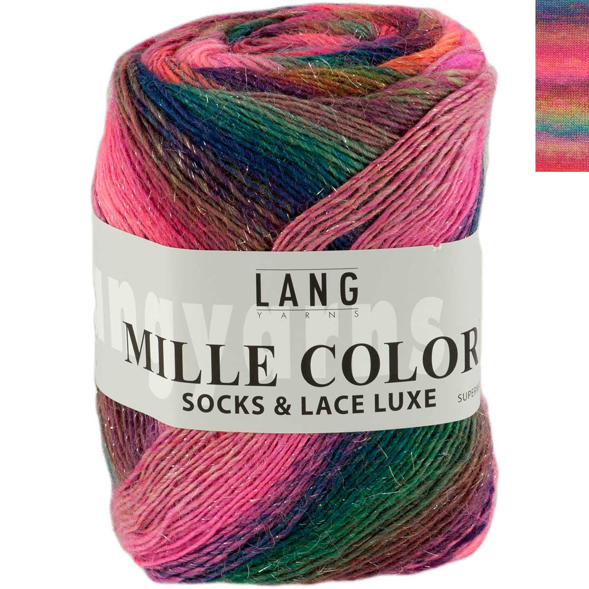 Lang Yarns Mille Colori Socks & Lace Luxe Farbe 50