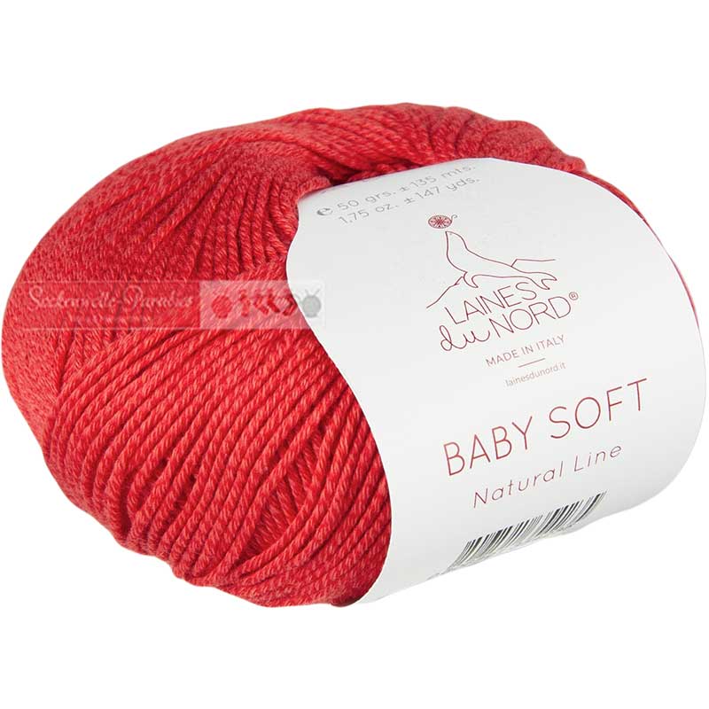 Laines du Nord Baby Soft Fb. 320 rot