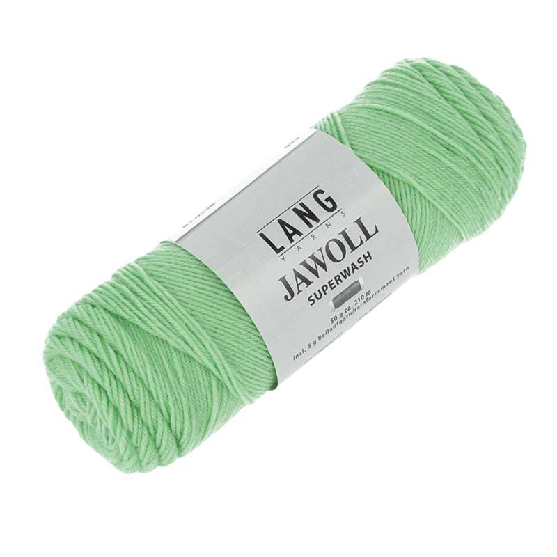 Lang Yarns Jawoll Uni Farbe 0358 mint