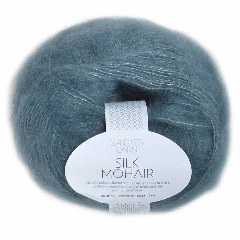 Sandnes Silk Mohair 6032 nebelblau