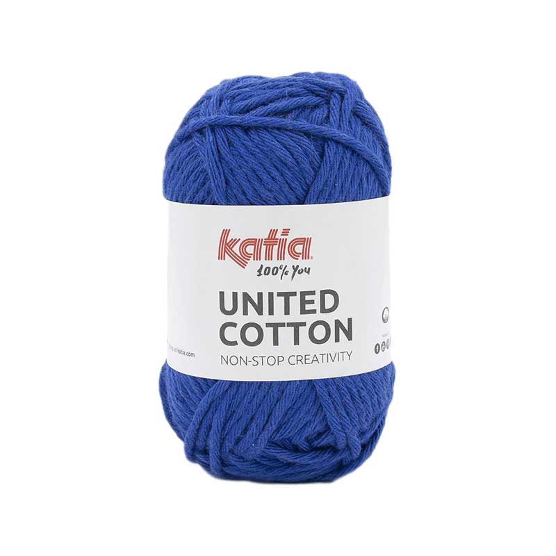 Katia United Cotton Farbe 06 blau