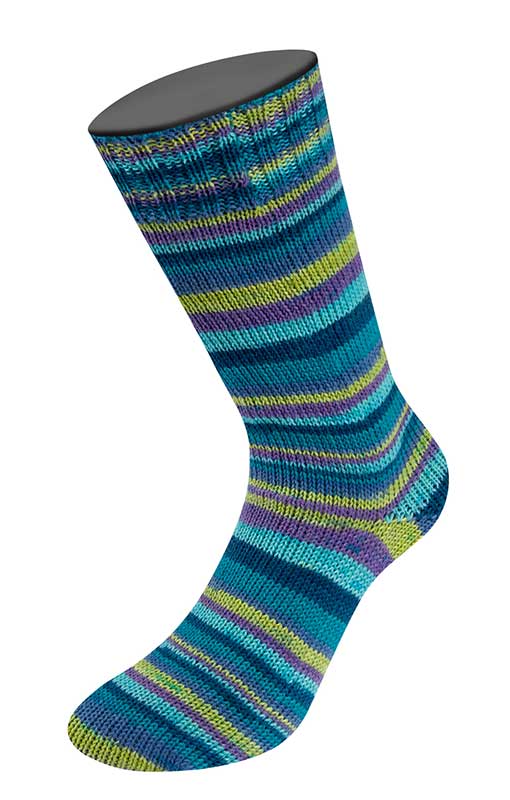 Lana Grossa Meilenweit 6-fach 150 Granita Farbe 9733