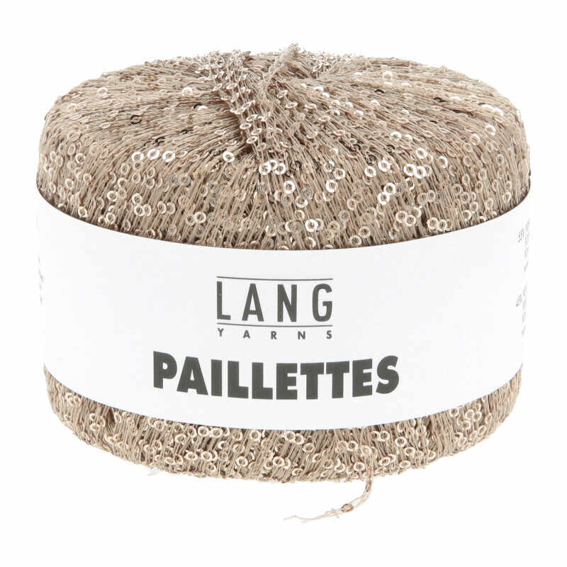 Lang Yarns Paillettes Farbe 26 sand