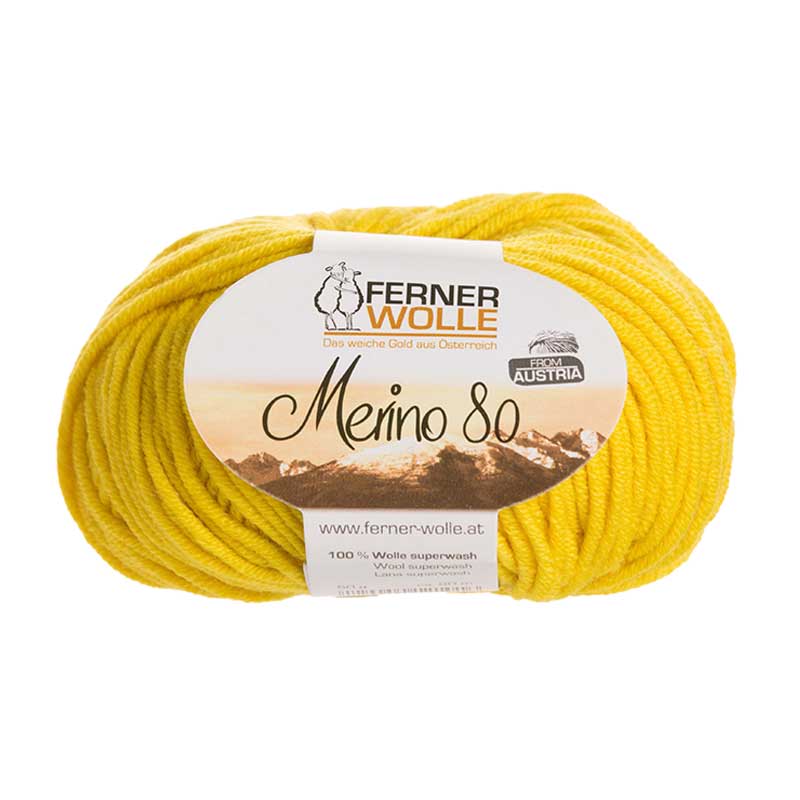 Ferner Merino 80 Fb. 312 gelb