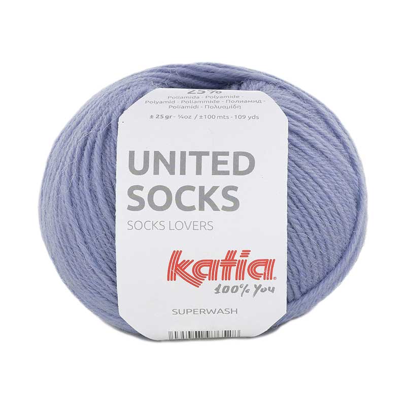 Katia United Socks Farbe 31 hellmalve
