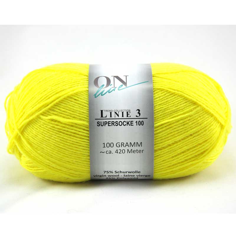 ONline Linie 3 Uni Farbe 59 gelb