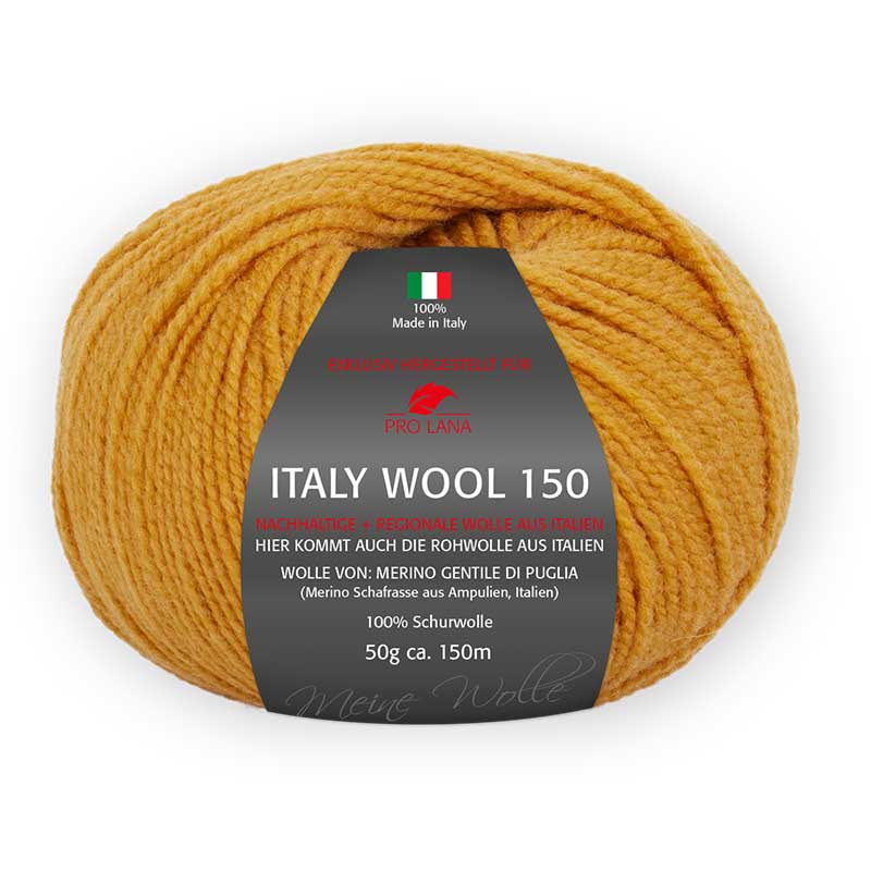 Pro Lana Italy Wool 150 Farbe 122 gold