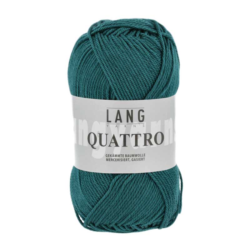 Lang Yarns Quattro Farbe 0088 petrol