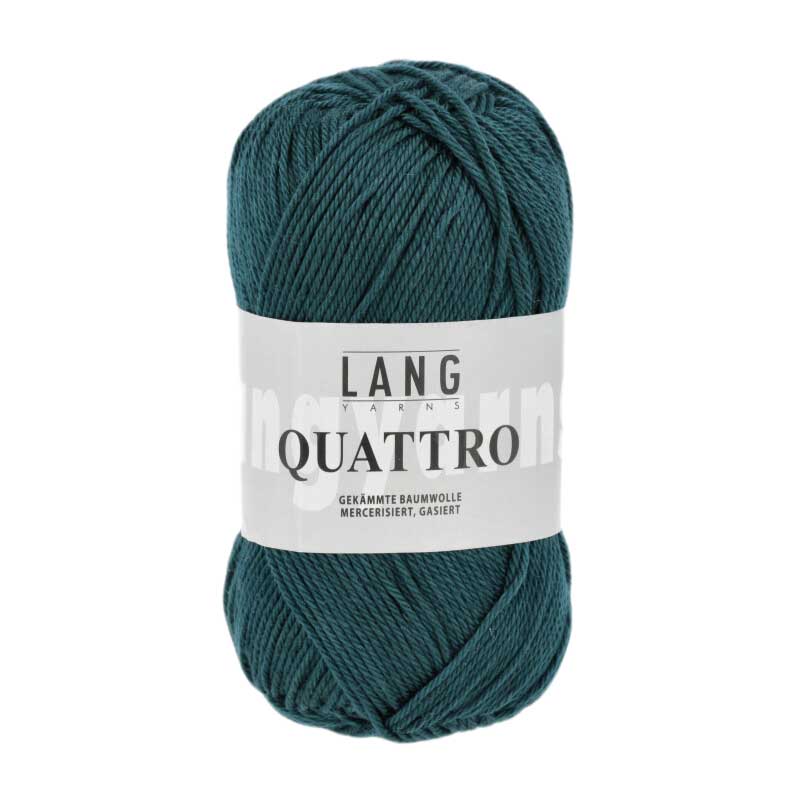 Lang Yarns Quattro Farbe 0218 flaschengrün