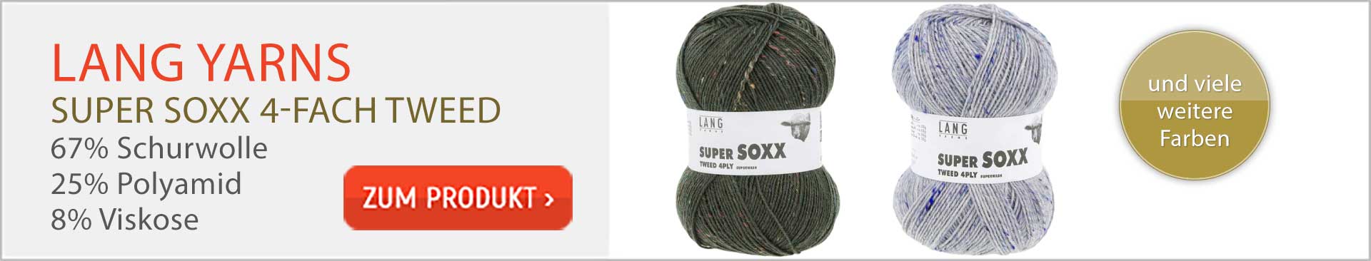 Lang Yarns Super Soxx 4-fach Tweed