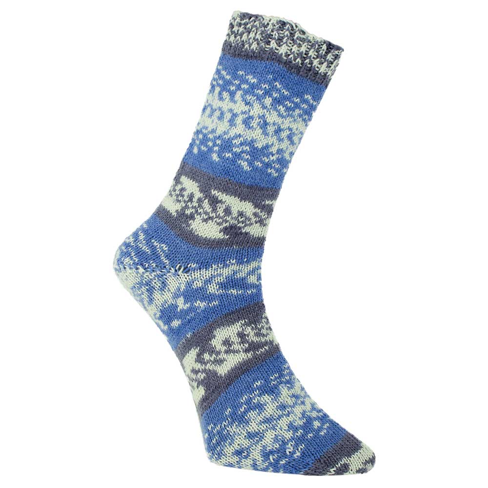 Pro Lana Golden Socks Fjord Socks Farbe 184 blau