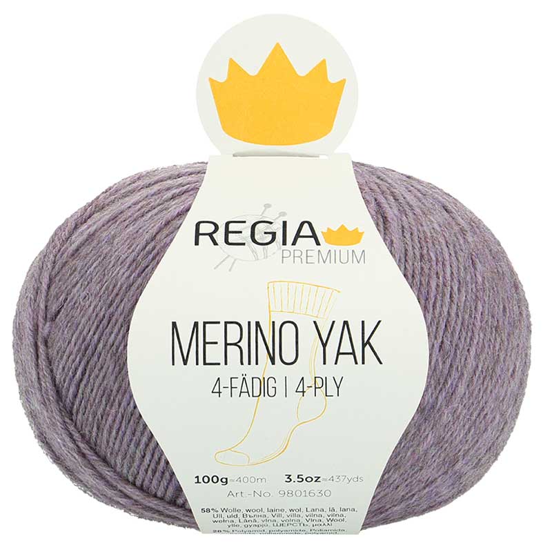 Regia Premium Merino Yak lavendel meliert (07509)