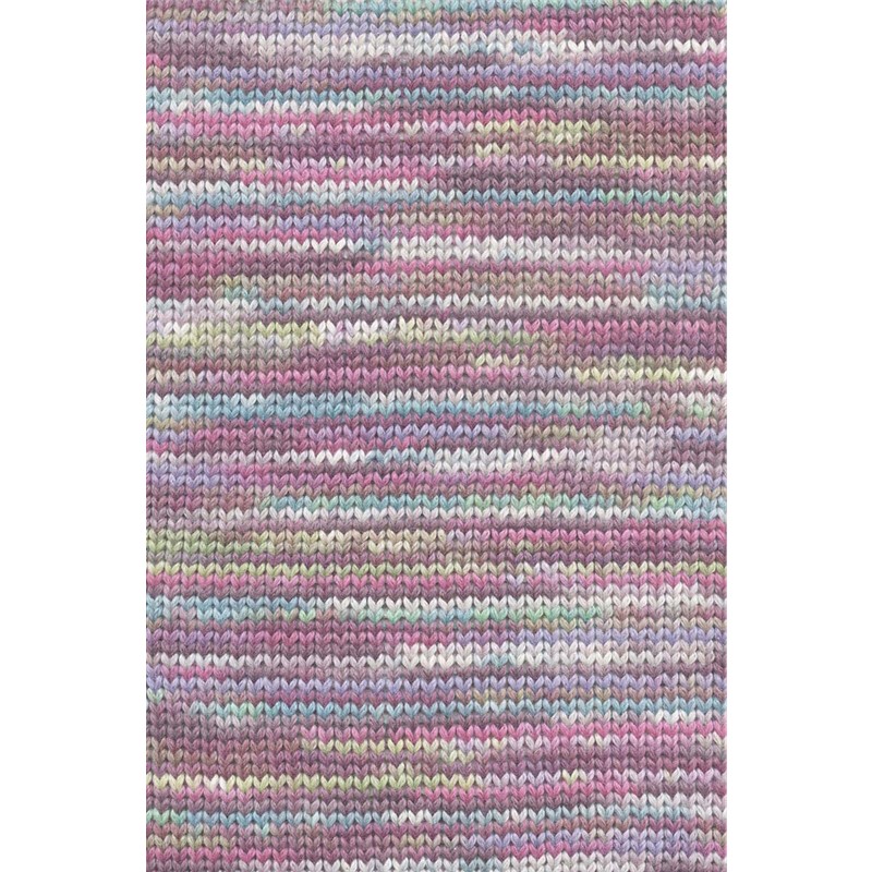 Lang Yarns Lisboa Farbe 2 pflaume-fuchsia-petrol-olive