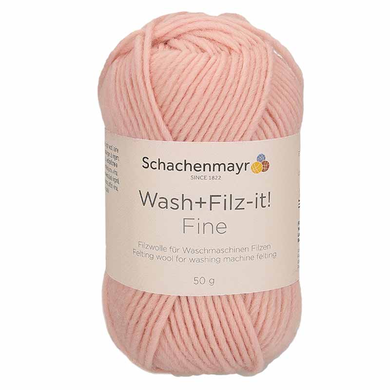 Schachenmayr Wash+Filz-it! Fine Farbe 140 rosa