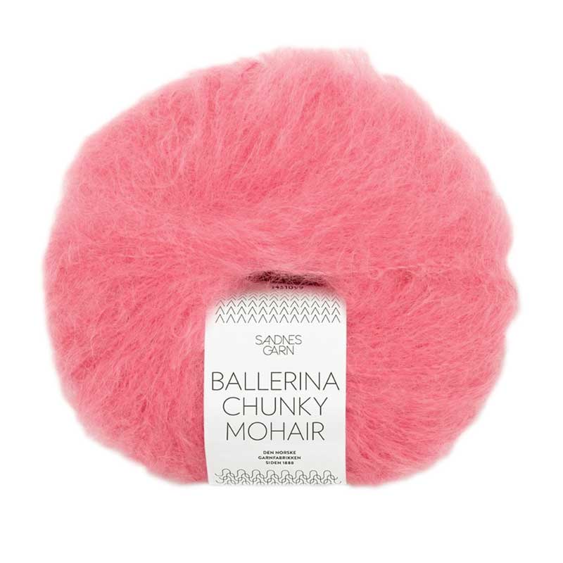 Sandnes Ballerina Chunky Mohair Farbe 4315 bubblegum pink
