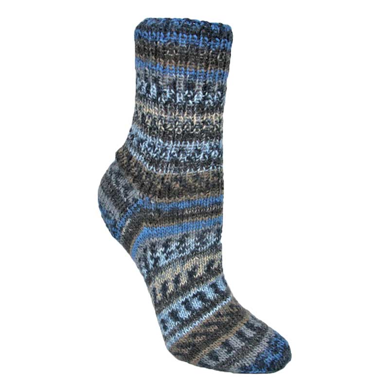 Rellana Flotte Socke Herbstzauber 4-fach Farbe 1261