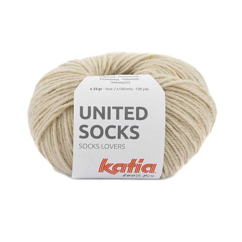 Katia United Socks Farbe 04 beige