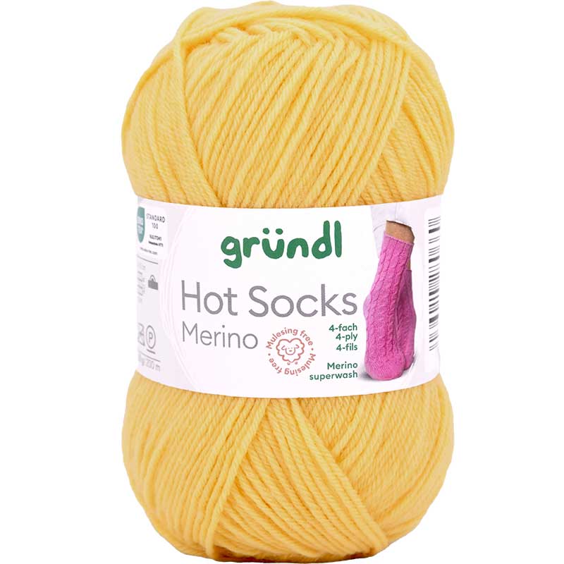 Gruendl Hot Socks Merino Farbe 06 narzisse
