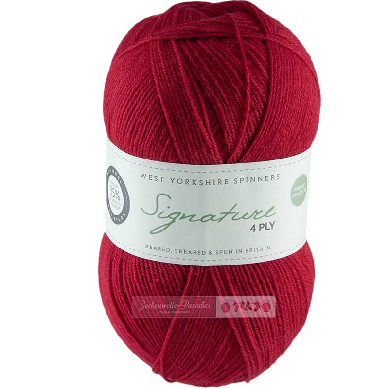 WYS Signature Solid Colours Farbe rouge1000