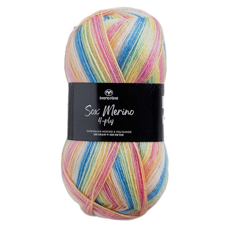 Svarta Fåret Sox Merino Color 444025