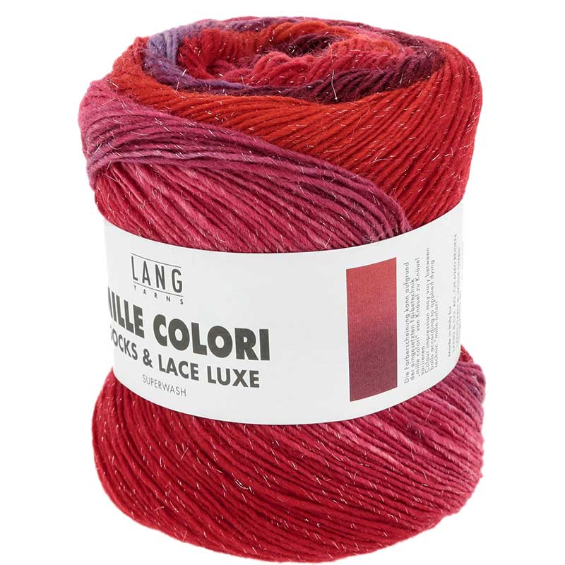 Lang Yarns Mille Colori Socks & Lace Luxe Farbe 217
