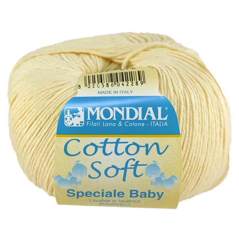Mondial Cotton soft Speciale Baby Fb.191 hellgelb