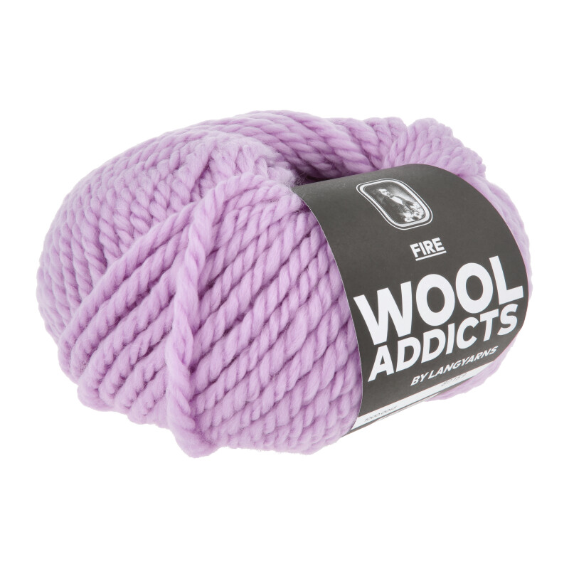 Lang Yarns Wooladdicts Fire Farbe 45 wisteria