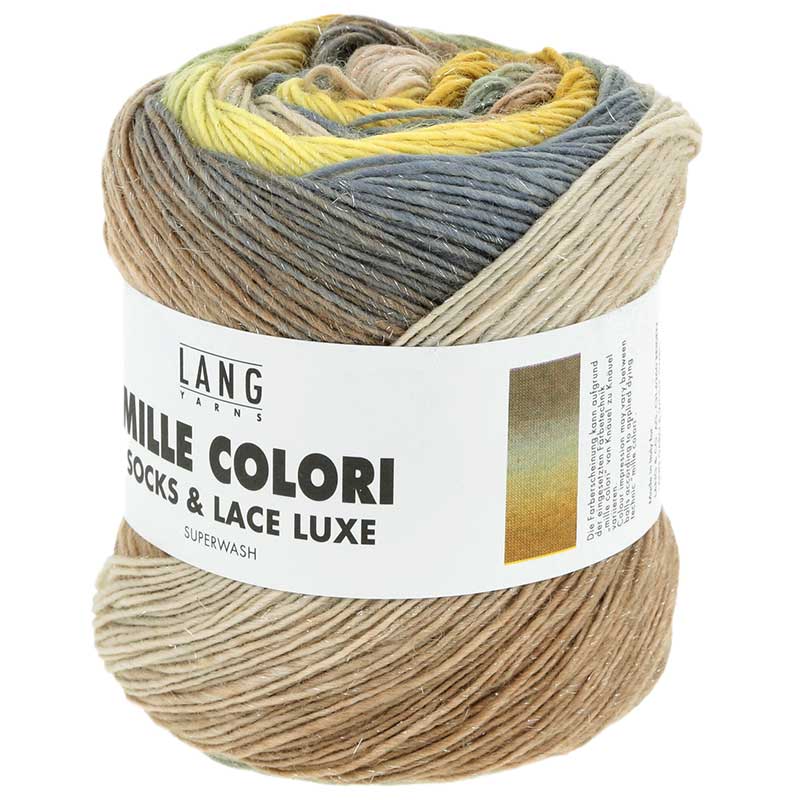 Lang Yarns Mille Colori Socks & Lace Luxe Farbe 216