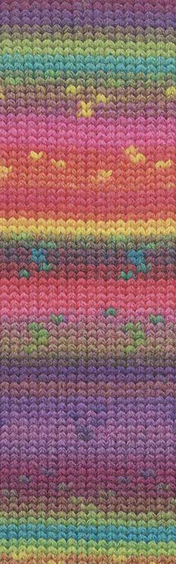 Lang Yarns Wooladdicts Mystery Farbe 8 multicolour