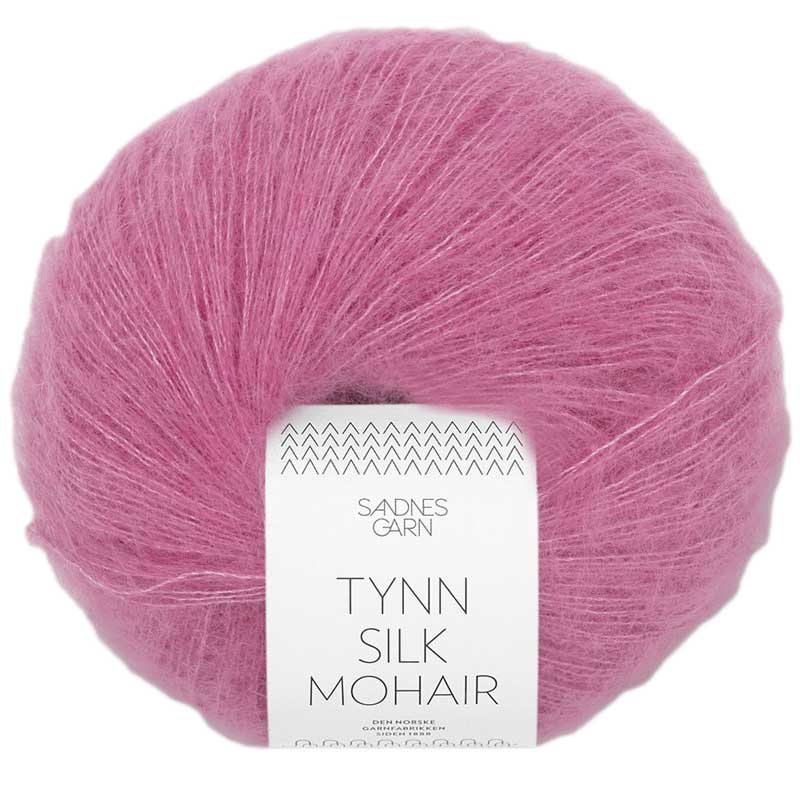 Sandnes Tynn Silk Mohair 4626 shocking pink
