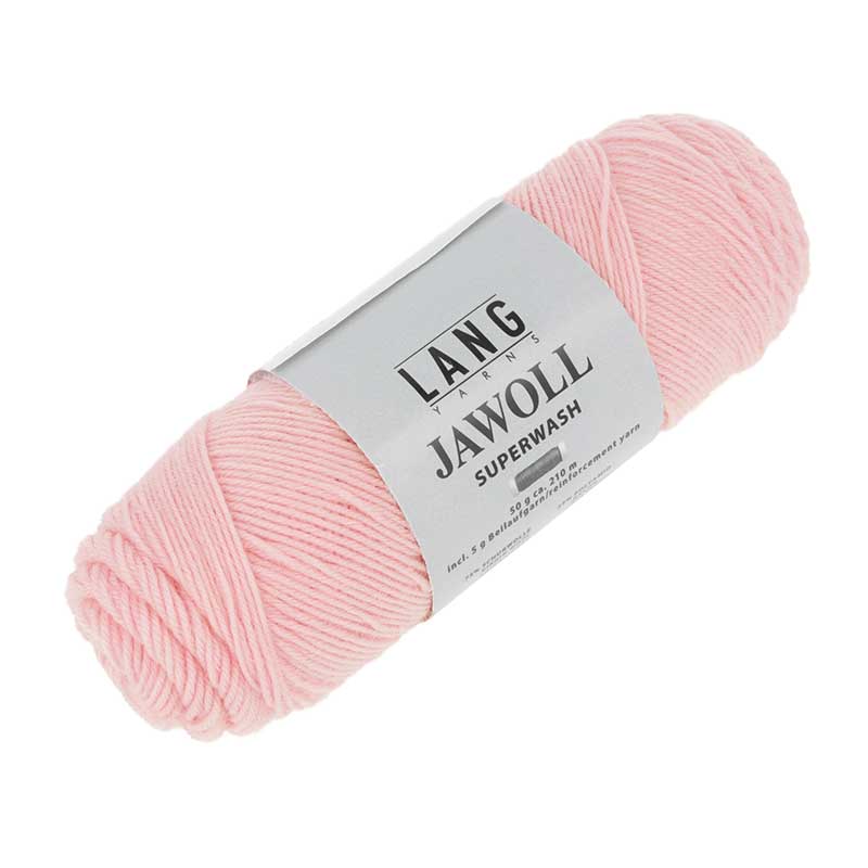 Lang Yarns Jawoll Uni Farbe 0109 rosa