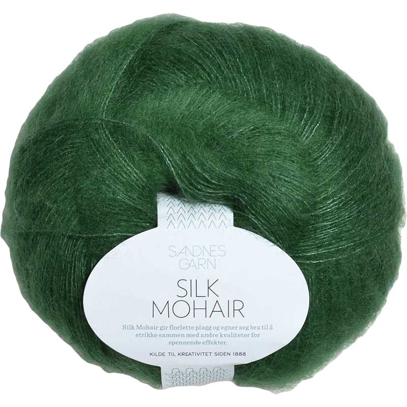 Sandnes Silk Mohair 7755 smaragd