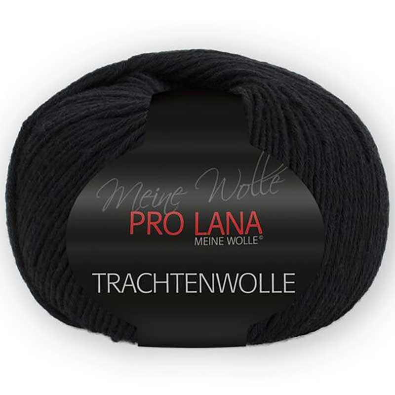 ProLana Trachtenwolle 8-fach Farbe 99 schwarz