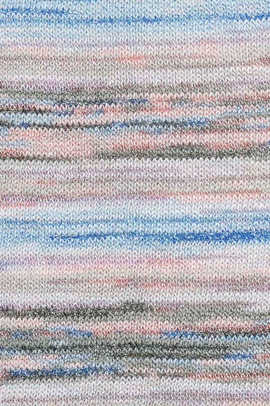 Lang Yarns Fiesta Farbe 9 blau-rosa-dunkelgrau-violett