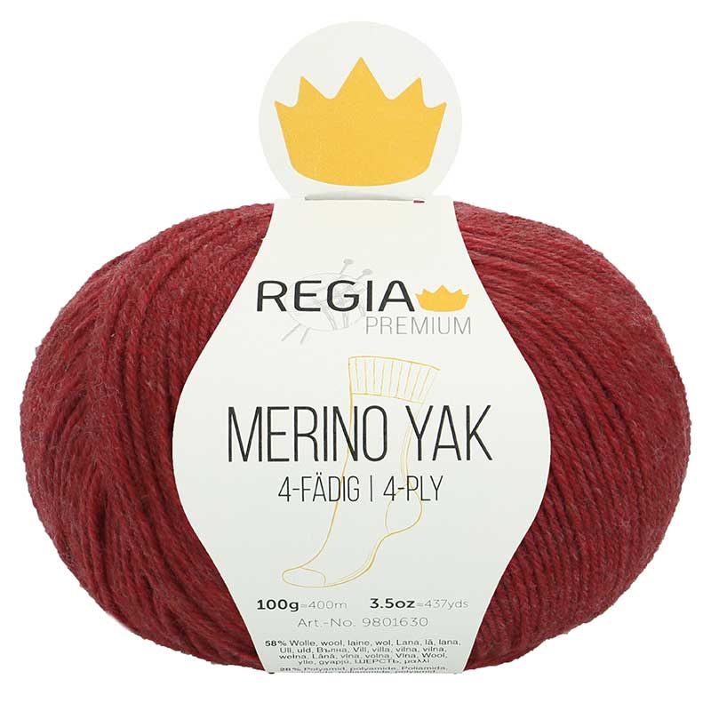 Regia Premium Merino Yak himbeer meliert (07507)