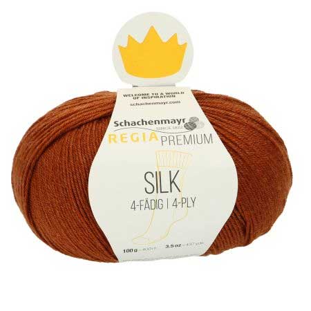 Regia Premium Silk rust red (00085)