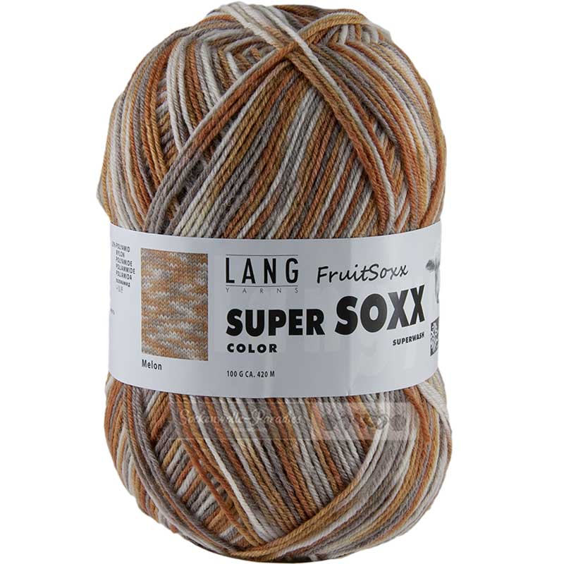 Lang Yarns Super Soxx (295) Fruitsoxx Melon