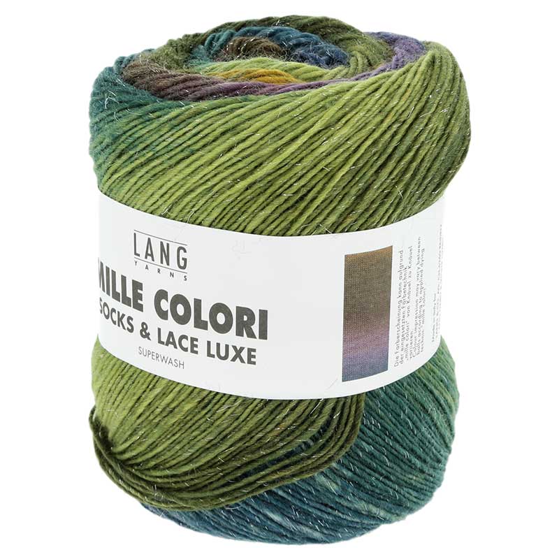 Lang Yarns Mille Colori Socks & Lace Luxe Farbe 209