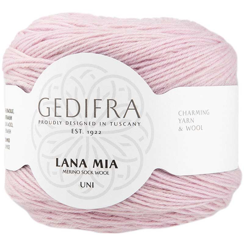 Gedifra Lana Mia Uni 100g (Fb. 920) rosa