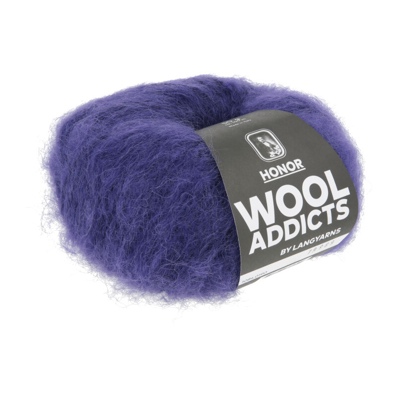 Lang Yarns Wooladdicts Honor Farbe 190 blackberry