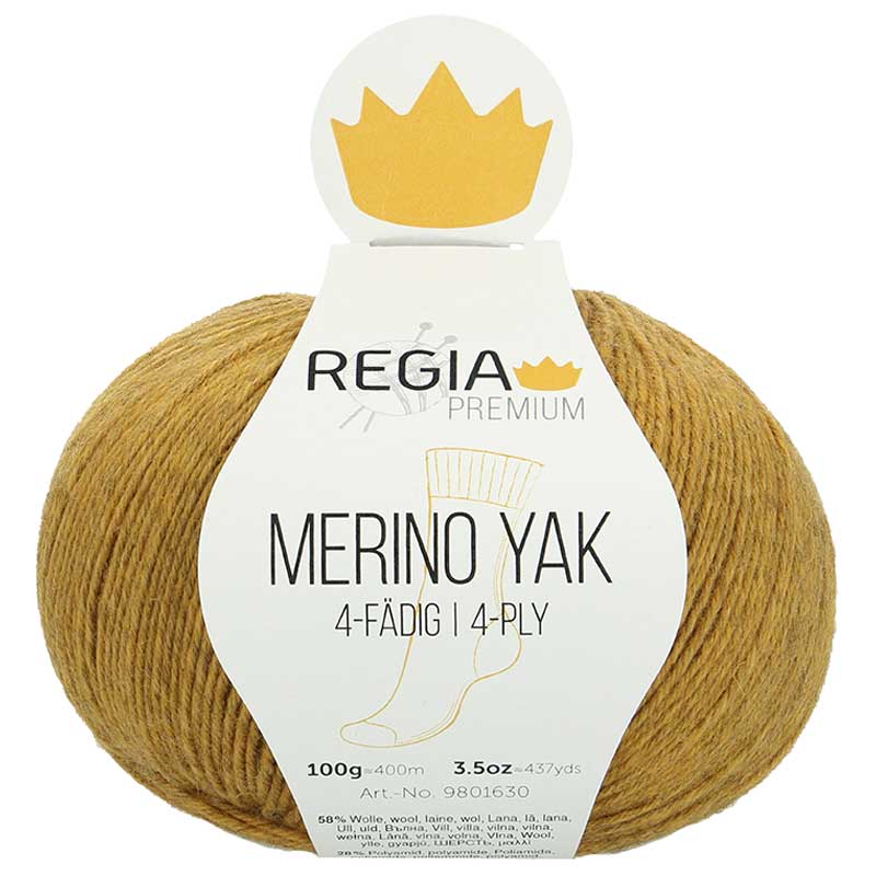 Regia Premium Merino Yak gold meliert (07504)