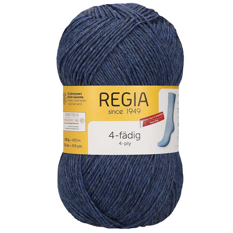 Regia Uni 100g (01846) blue jeans meliert