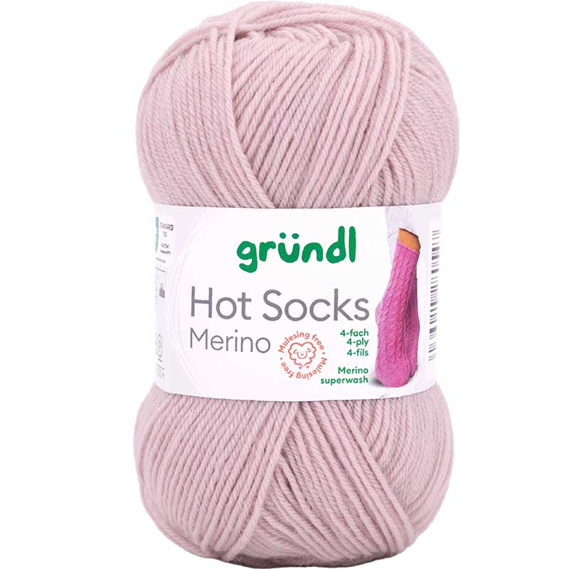 Gruendl Hot Socks Merino Farbe 02 rose