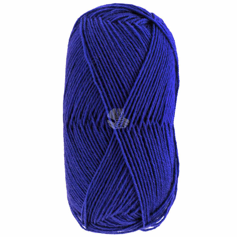 Lana Grossa Meilenweit 50 Uni Farbe 1413 Royal