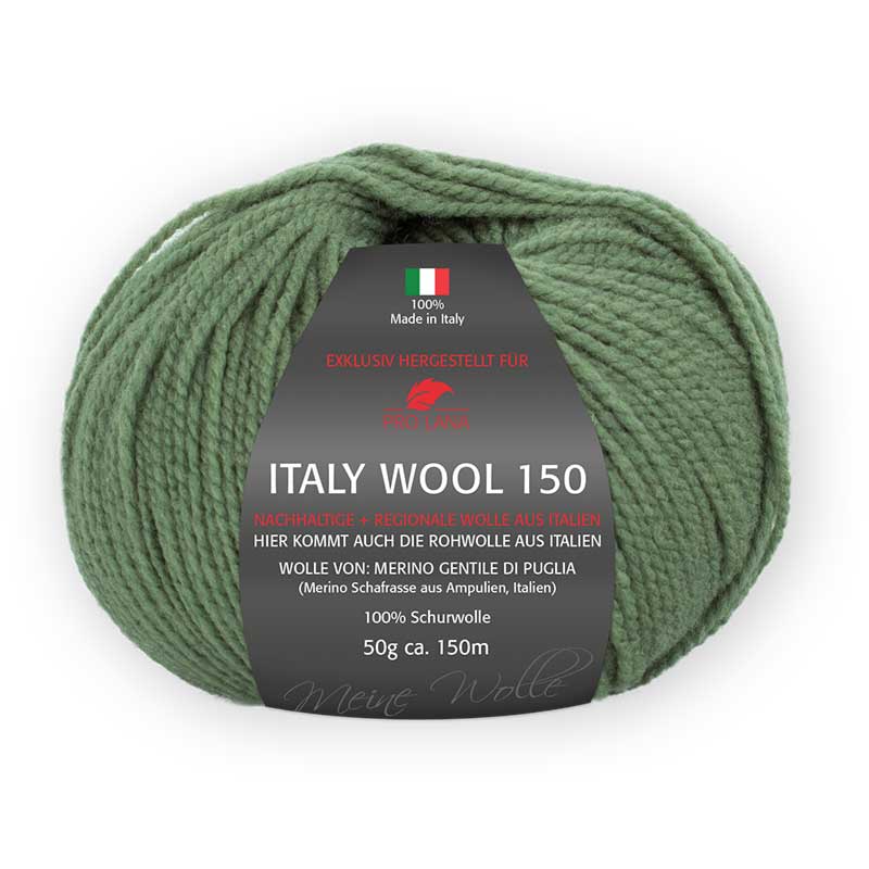 Pro Lana Italy Wool 150 Farbe 171 khaki